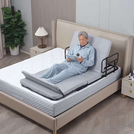 Mobili per la casa Letto King singolo regolabile elettrico ausiliario per anziani e disabili